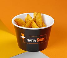 Картофельные дольки от папы