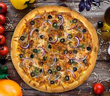 Пицца с тунцом