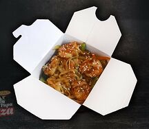 Вок с креветками