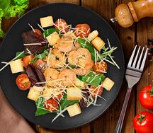 Цезарь с креветками