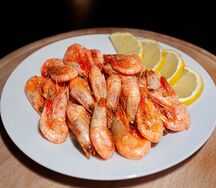 Креветки жареные