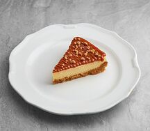 Чизкейк с соленой карамелью
