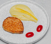 Куриная котлетка с картофельным пюре