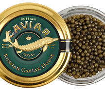 Черная осетровая икра Royal