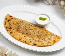Гранд кутаб с говядиной, грибами и страчателлой