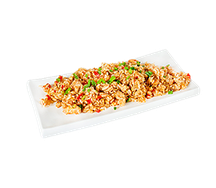 Рис с курицей и креветкой