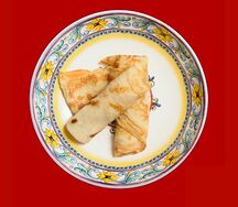 Блинчики бабушкины со сладкой начинкой