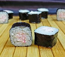 Ролл с крабом