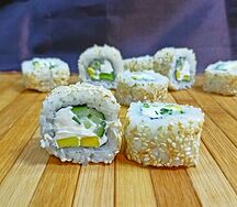 Овощной в кунжуте