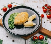 Куриная котлета с сыром