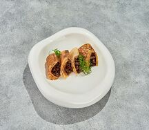 Блины с мясом