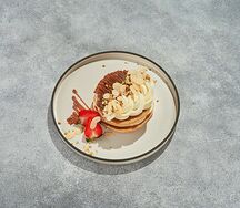 Панкейк с солёной карамелью