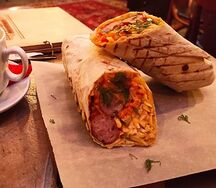 Шаурма с люля-кебаб (говядина)