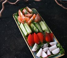 Ассорти свежих овощей