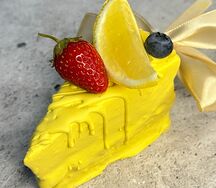 Лимонный десерт