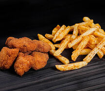 Наггетсы с картофелем фри