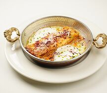 Лазанья с говяжьим рагу
