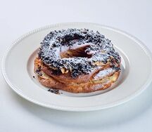  Маковое кольцо с вареной сгущенкой