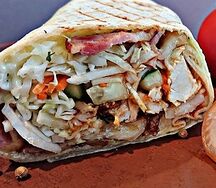 Гигантская Шаурма со свининой