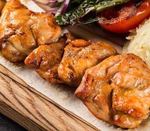 Шашлык из куриного филе