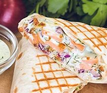 Шаурма вегетарианская