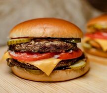 Бургер с говядиной