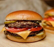 Бургер со свининой