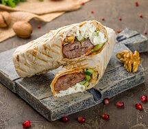 Шаурма с люля-кебаб