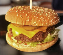 Чизбургер со свининой