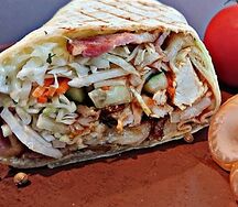 Гигантская Шаурма с курицей