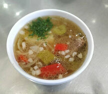 Шурпа с бараниной