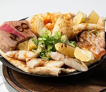 Рыбное плато-гриль