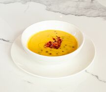 Суп-пюре из чечевицы