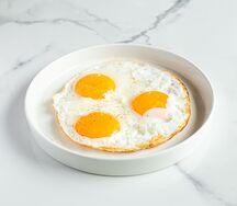 Яичница глазунья