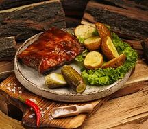 Рёбра с картофелем New