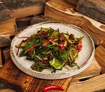 Салат Тёплый с говядиной New