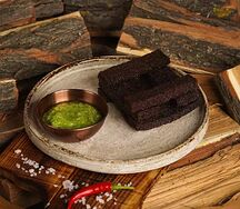 Гренки с чесночным муссом New