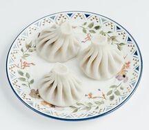 Хинкали с креветкой