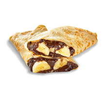 Блин с бананом и шоколадом