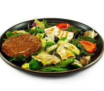 Почти-бургер с говядиной