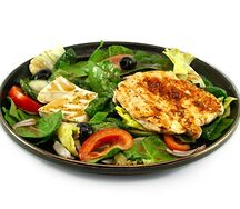 Почти-бургер с курицей