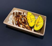 Рис с манго и курицей