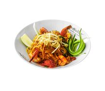 Пад Тай с королевскими креветками