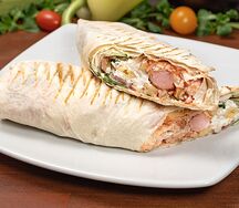 Хот-дог в лаваше