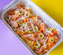 Mac & Cheese колбаски гриль