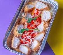 Mac & cheese Хрустящая курочка