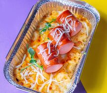 Mac & Cheese детский с мини-сосисками