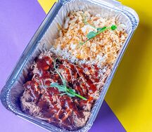 Mac & cheese Рваная говядина