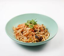 Рисовая лапша с морепродуктами