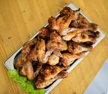 Шашлык из куриных крылышек